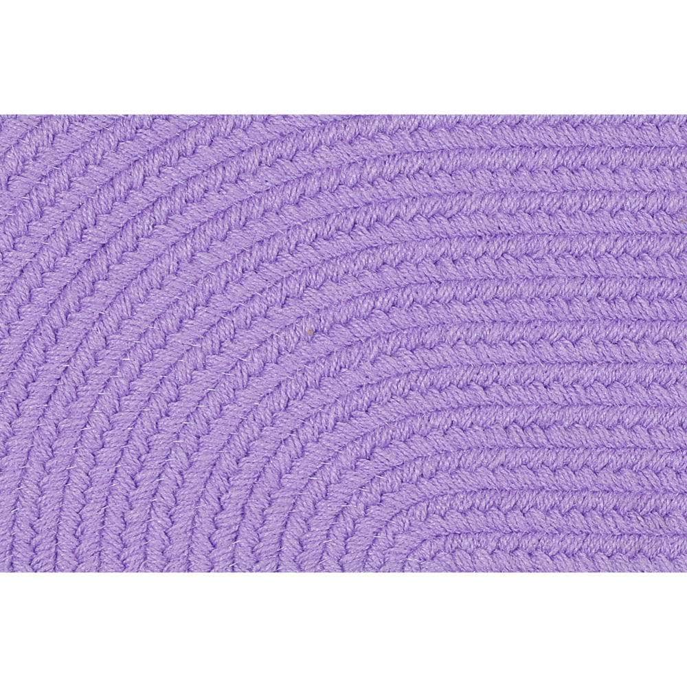 Lullaby Childrens Solid Braided Rug 