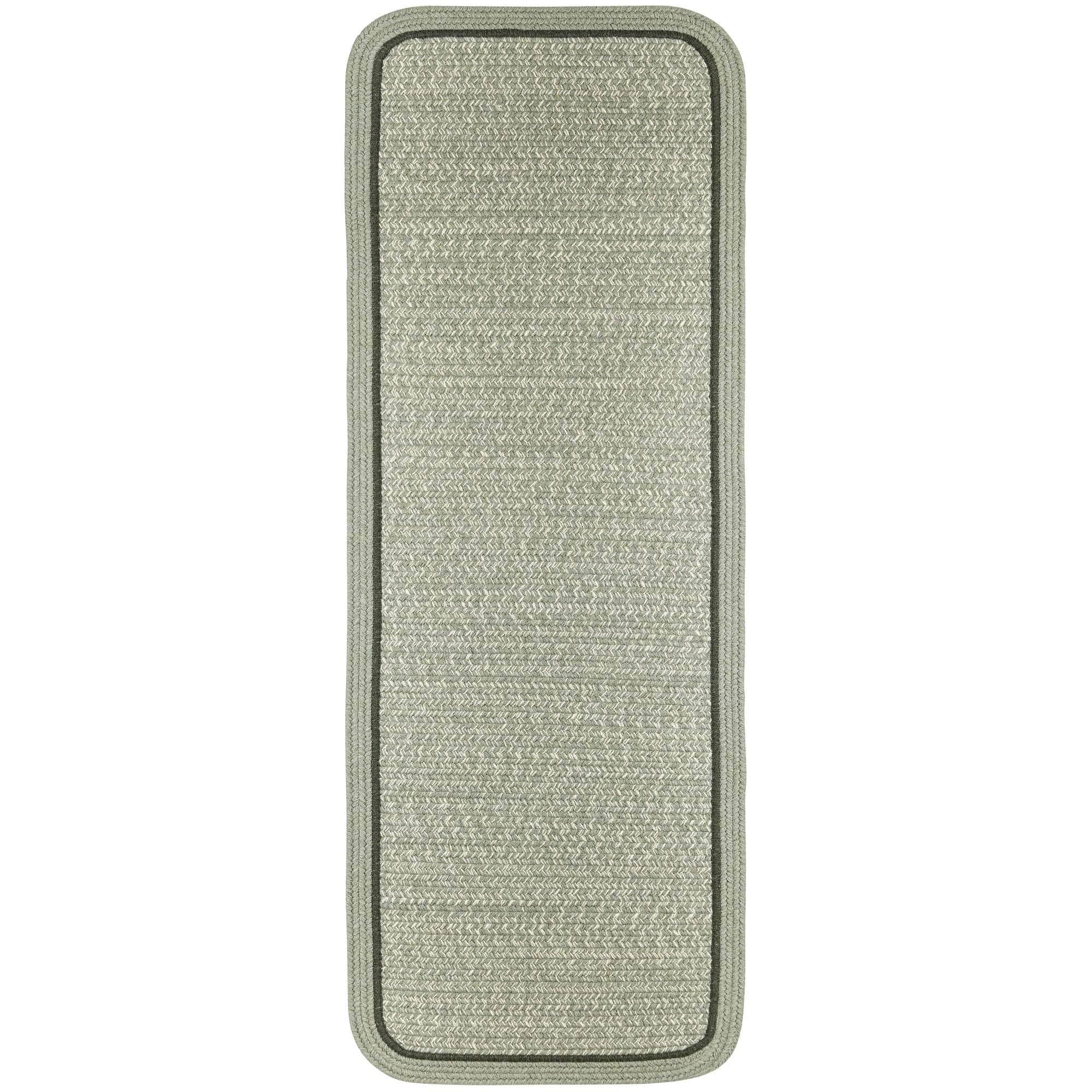 Woolmade Rounded Rectangle Braided Rug #color_mistletoe