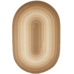 Pinecrest Rustic Bordered Braided Rug 