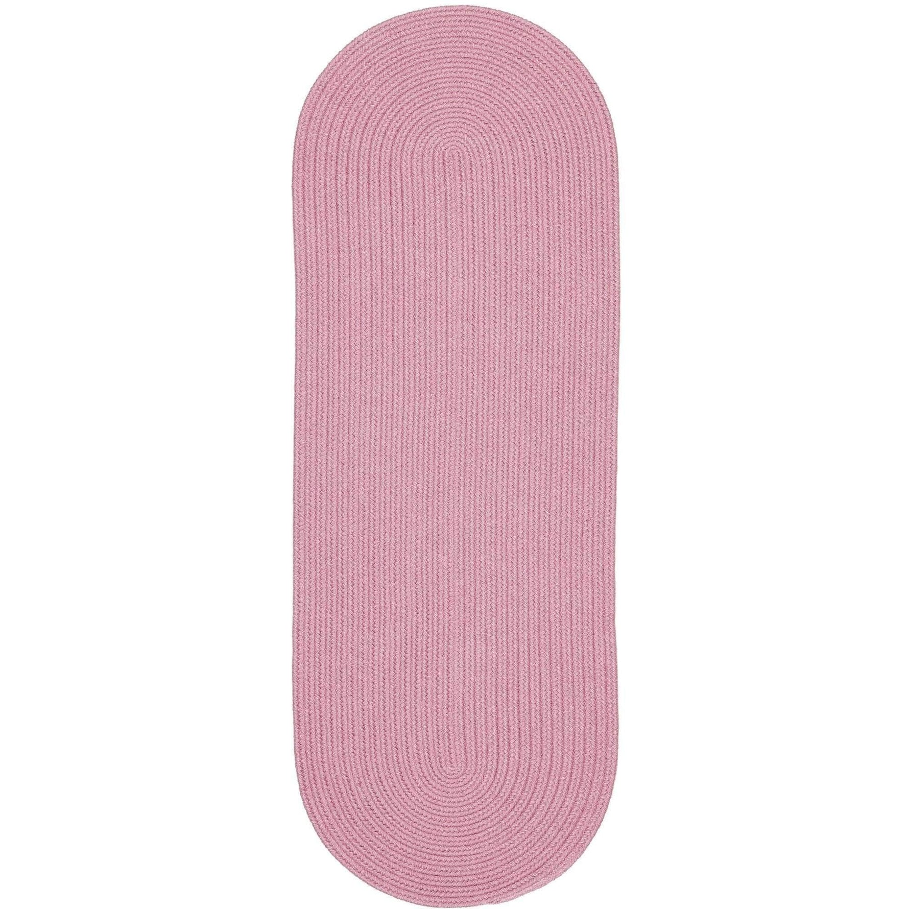 Lullaby Childrens Solid Braided Rug 