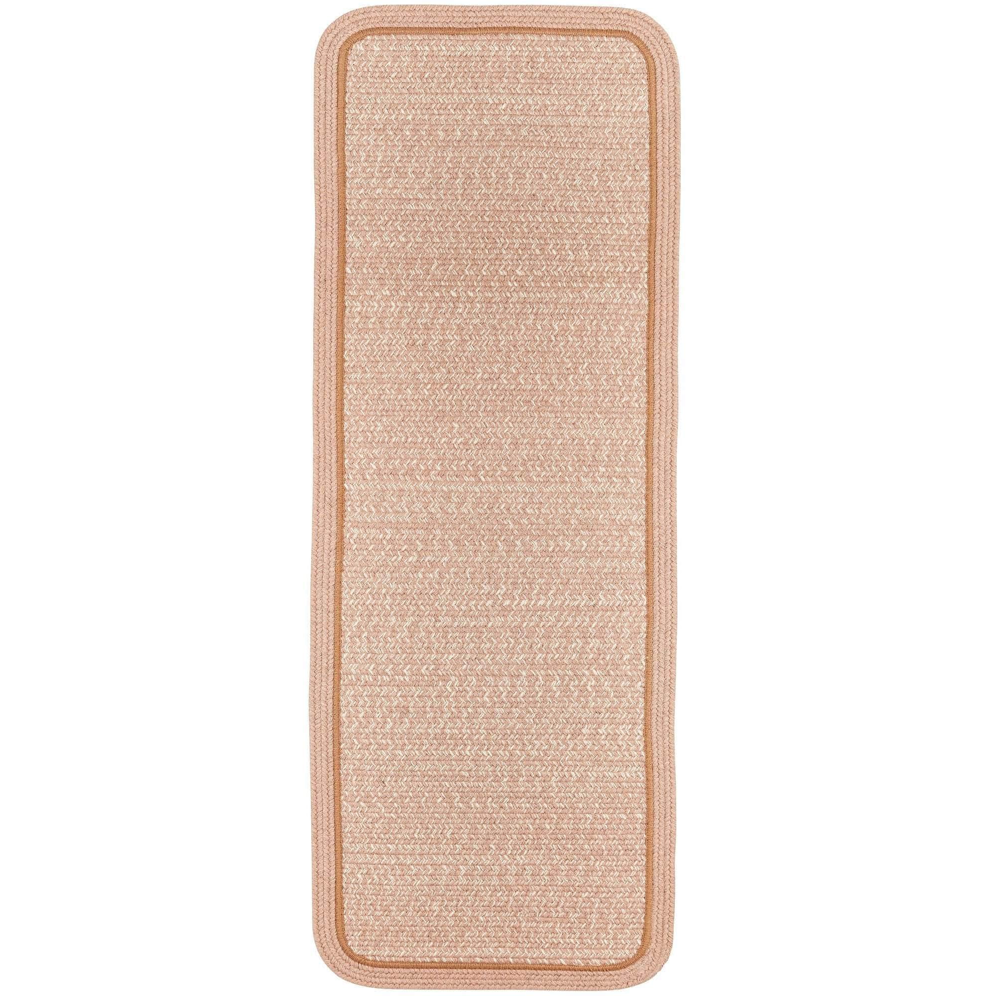Woolmade Rounded Rectangle Braided Rug #color_rosewood