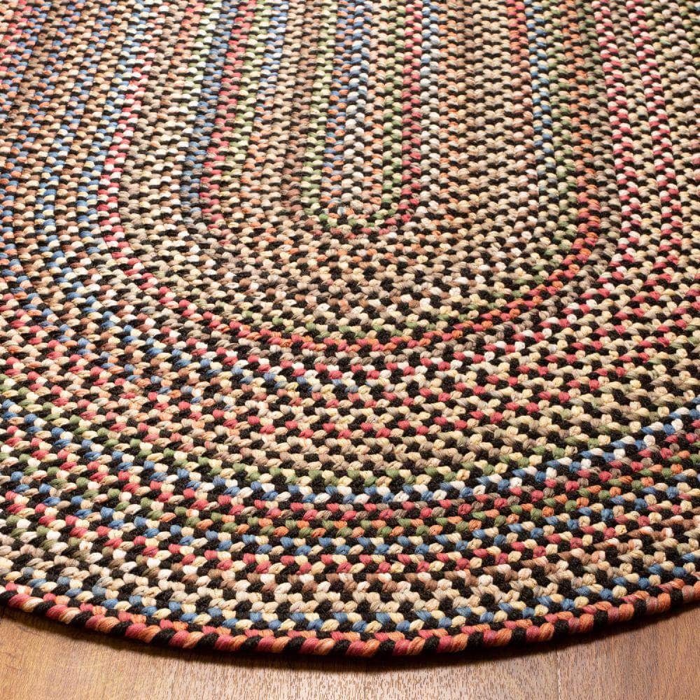 Roxbury Colorful Indoor / Outdoor Braided Rug #color_charcoal