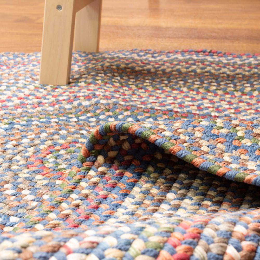 Roxbury Colorful Indoor / Outdoor Braided Rug #color_blue