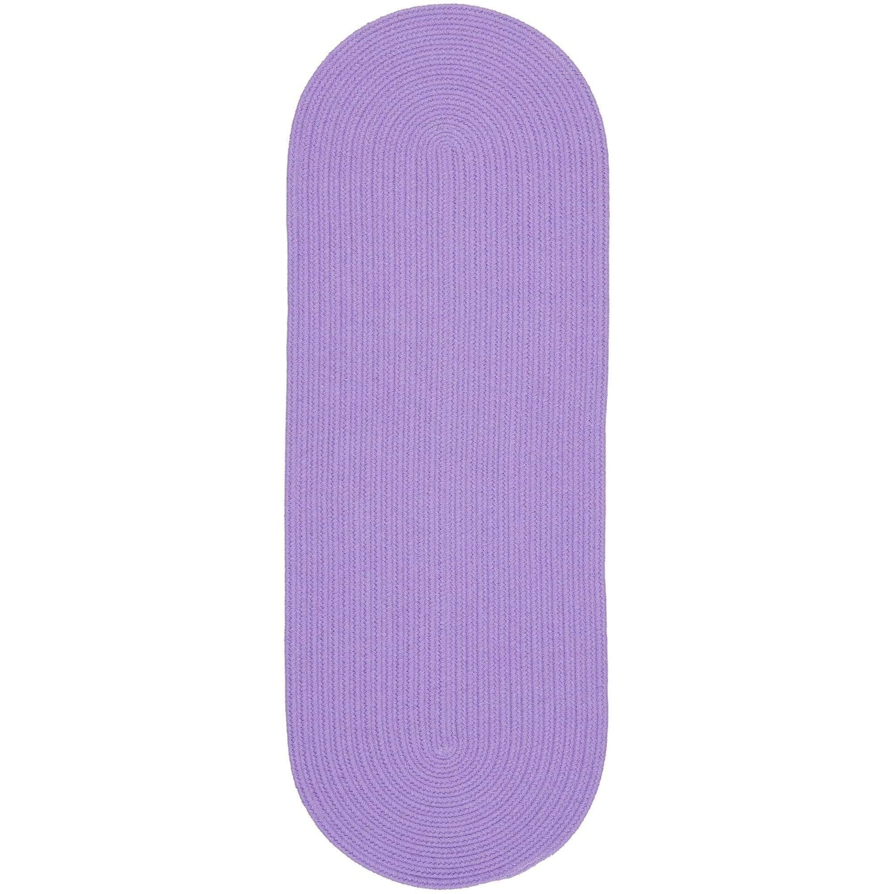 Lullaby Childrens Solid Braided Rug 