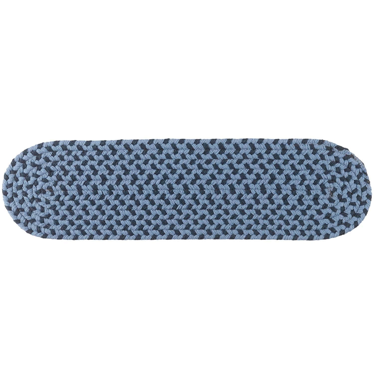 Pinecrest Braided Stair Treads #color_blue