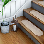 Pura Solid Wool Braided Stair Treads 