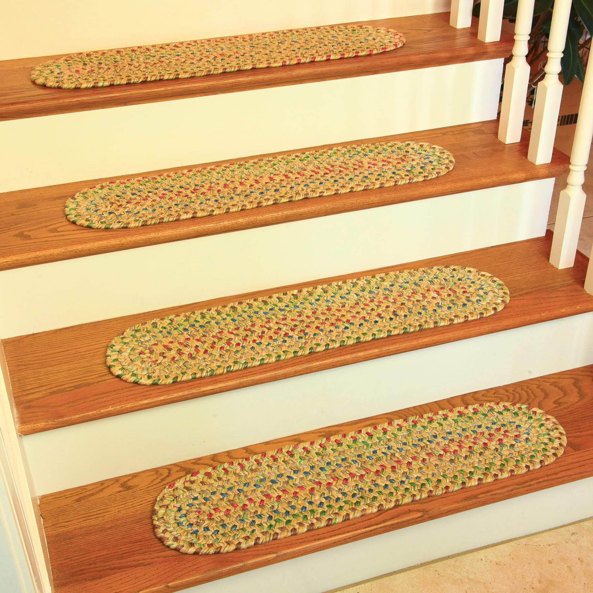 Sophia Braided Stair Treads #color_sand natural