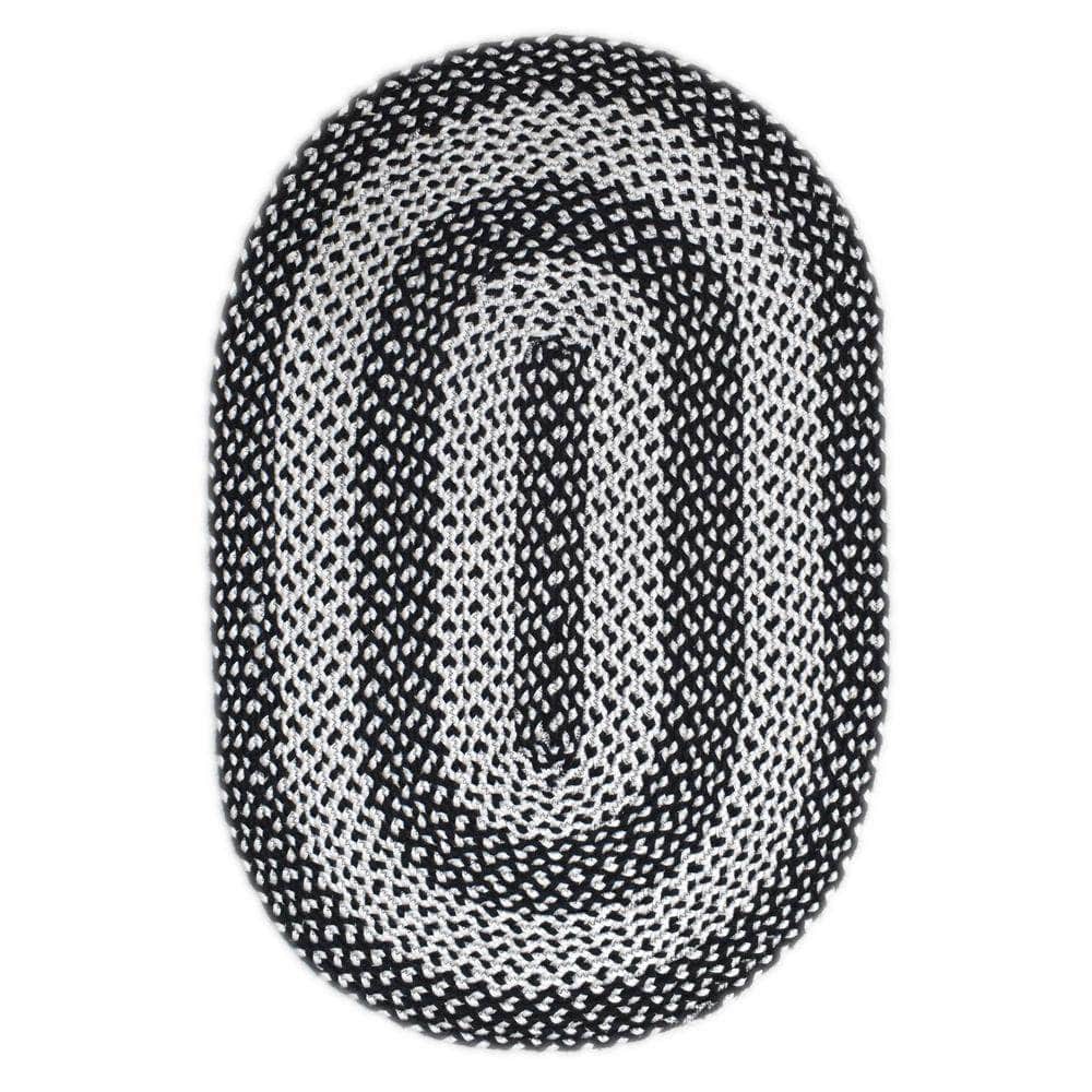 Bradford Braided Indoor / Outdoor Rug #color_black