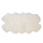 Natural Sheepskin Rug Shearling Fur Pelt #size_4' x 6'