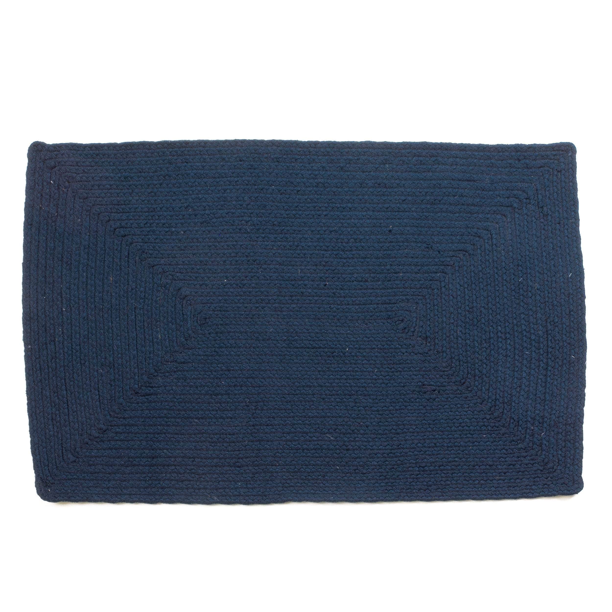 Lichfield Indoor / Outdoor Braided Rug #color_navy